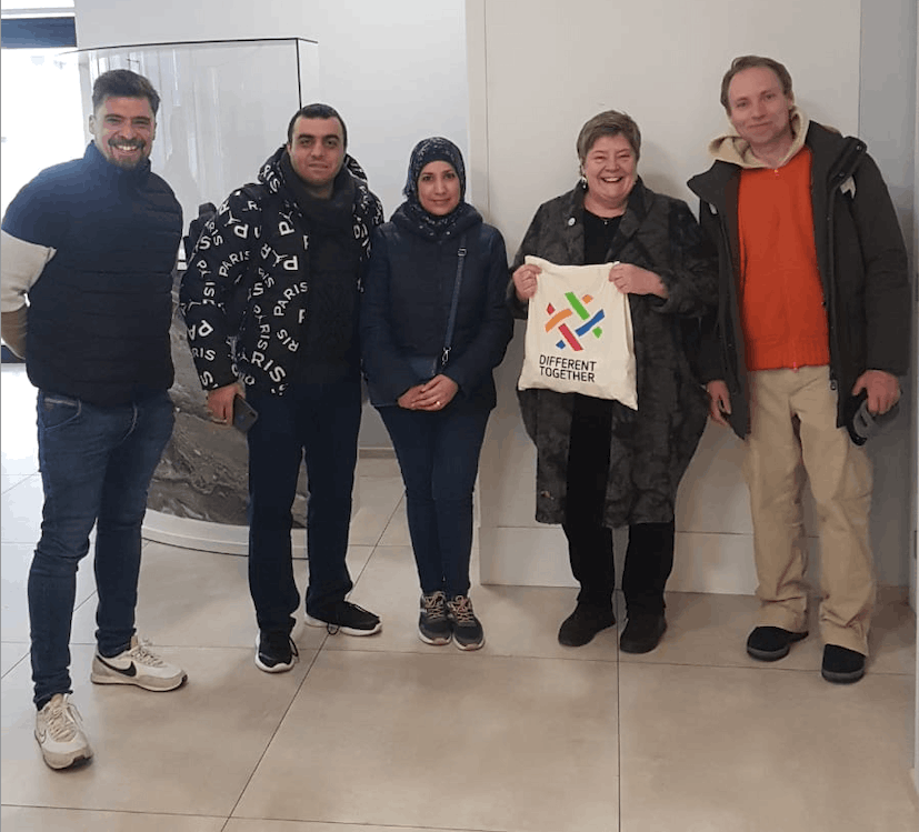 “The Mayor of Differdange, Mme. Brassel-Rausch personally welcomed myself and an Iraqui refugee couple who also came from Ukraine. She  was/is very proactive in supporting our arrival/installation/living in Differdange Ville,” explains Kozyrev.   Provided by Kozyrev