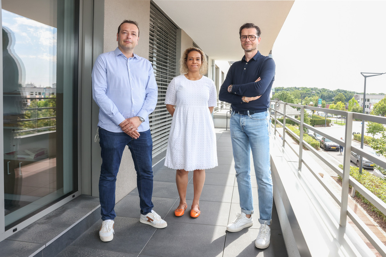 From left to right: Vincent Lyonnet (sales and marketing director); Aurore Henri (administrative and financial director); and Dominique Lyonnet (CEO). Photo: Marie Russillo