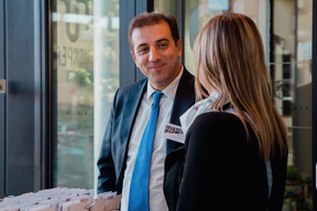 Salvatore Desiderio et Tiffany Halsdorf (Essedi Partners) (Photos: Aurélie Savart)