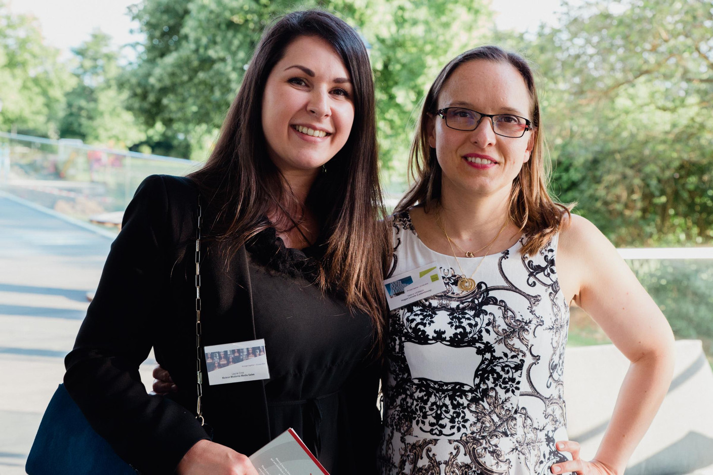Laurie Cros (Maison Moderne) et Valérie Verner (Hogan Lovells) (Photos: Aurélie Savart)