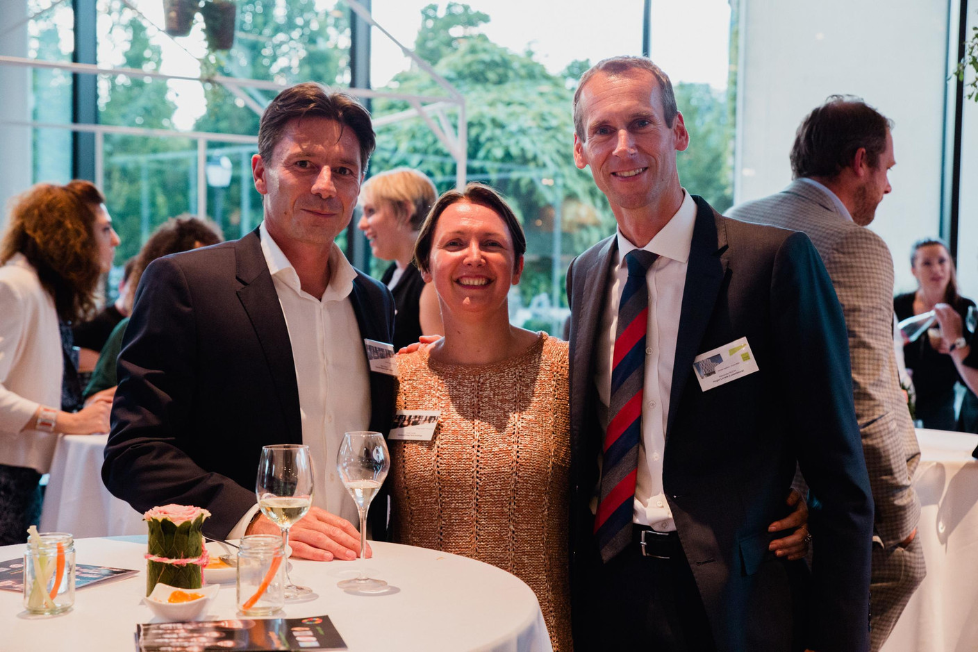 Régis Galiotto (Etude de Notaire Danielle Kolbach), Anne Loubet (ContourGlobal) et Alexander Koch (Hogan Lovells) (Photos: Aurélie Savart)