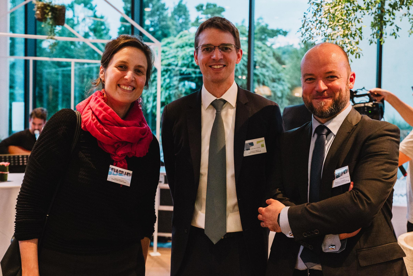 Alessandra Bellardi-Ricci (Etude de Notaire Danielle Kolbach), Emmanuel Lamaud (Hogan Lovells) et Christian Dohmen (Bourse de Luxembourg) (Photos: Aurélie Savart)