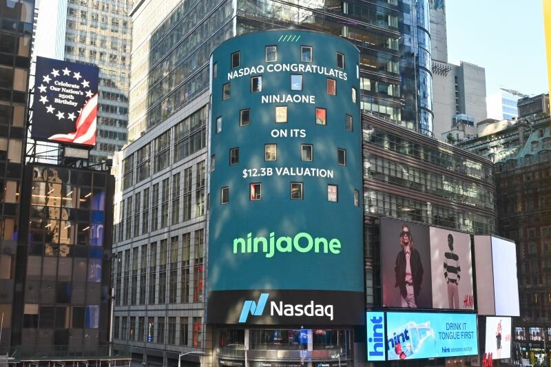 NinjaOne, which has continued to grow strongly since Summit Partners took a stake in the company just before the Covid-19 pandemic, reached a valuation of over $12bn in June. (Photo: NinjaOne)