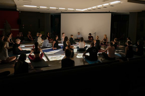 The Sunset Rooftop Yoga + Live Music event took place on 3 June 2026 at the Draï Eechelen Museum. (Photo: Virginie Willemet/Vyou)