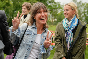 The Sunset Rooftop Yoga + Live Music event took place on 3 June 2026 at the Draï Eechelen Museum. (Photo: Virginie Willemet/Vyou)