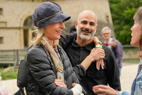 The Sunset Rooftop Yoga + Live Music event took place on 3 June 2026 at the Draï Eechelen Museum. (Photo: Virginie Willemet/Vyou)