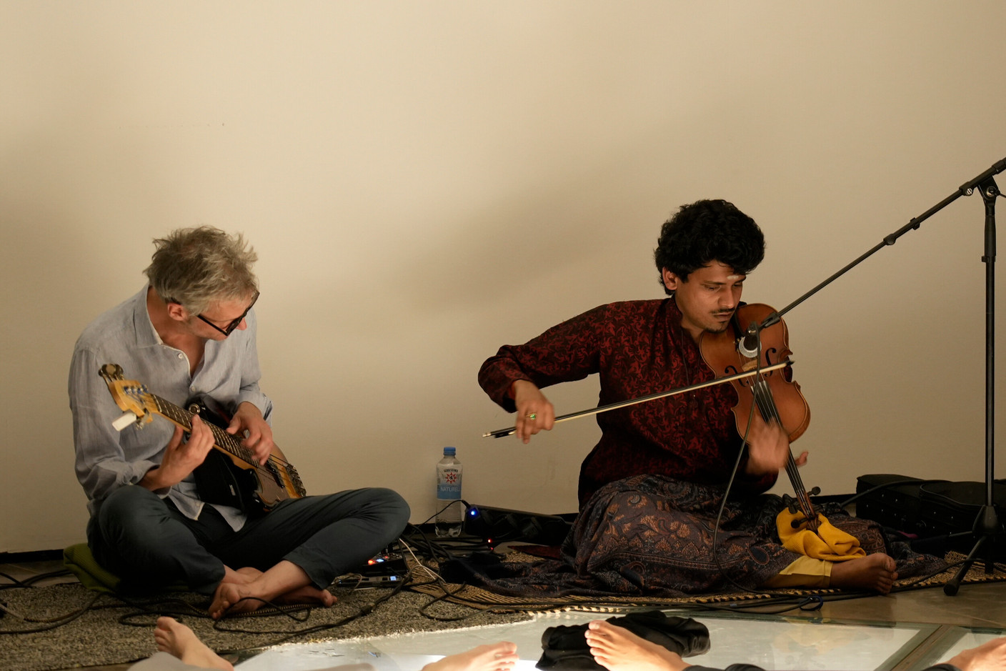 Laurent Peckels and Sumanth Manjunath. (Photo: Virginie Willemet/Vyou)
