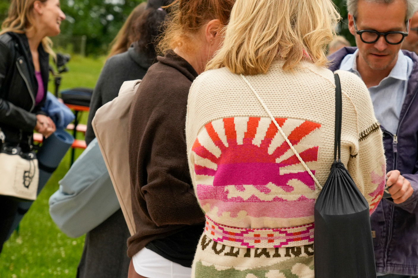 The Sunset Rooftop Yoga + Live Music event took place on 3 June 2026 at the Draï Eechelen Museum. (Photo: Virginie Willemet/Vyou)
