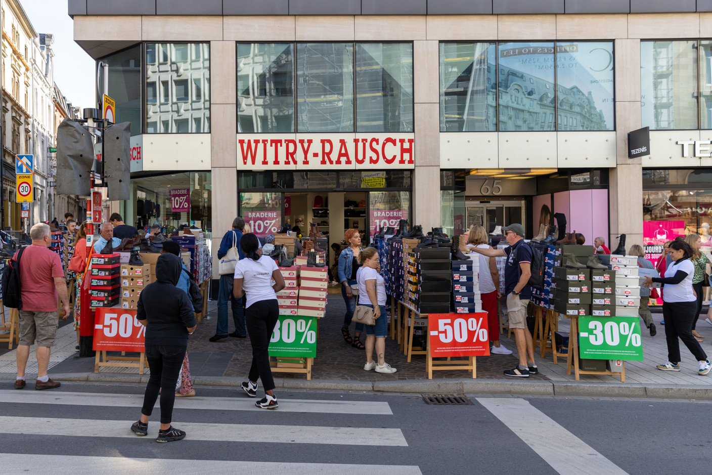 The Grande Braderie in Luxembourg City was a great success, with thousands of visitors hitting the streets of the city centre and Gare district, 4 September 2023. Photo: Romain Gamba / Maison Moderne