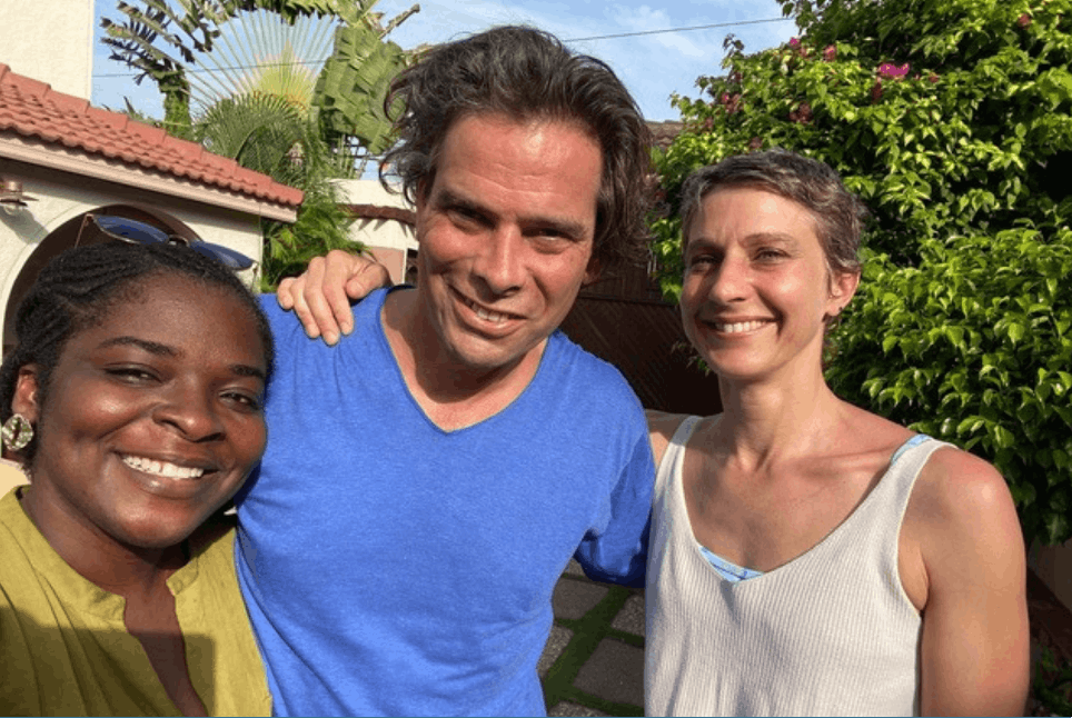 Marigold A. Adu (Global Bamboo Product Ltd Ghana), Eric Logtens (MIC Foundation Netherland), Carine Oberweis (COCA Luxembourg). « Thanks to BPF, we forged a strong partnership to ultimately create value and jobs in Ghana, while also reducing CO2 emissions. » Credit: Material Innovation Center