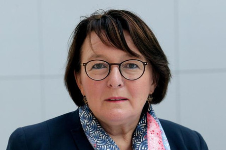 Martine Schommer, ambassadeur du Grand-Duché de Luxembourg en France, était face à une soixantaine de chefs d’entreprise et quelques élus membres du club Moselle Économie ce lundi soir à Metz. (Photo: Ministère des Affaires étrangères)