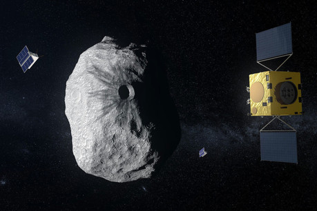 La mission Hera sera la participation européenne à un projet d’envergure mondiale, qui vise à éviter la collision d’un astéroïde avec la Terre. (Photo: ESA)