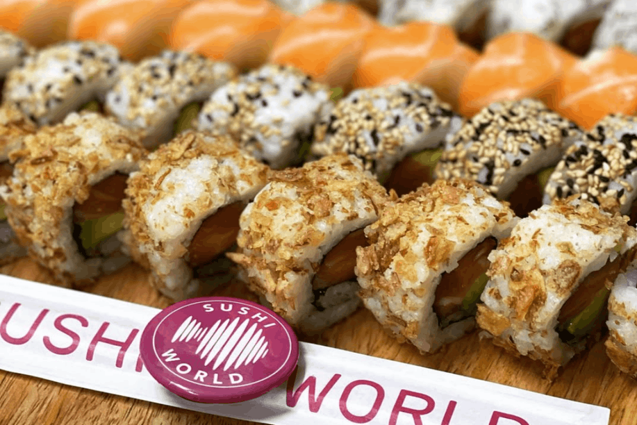 The Sushi World chain is banking on the freshness of its products as well as the variety of dishes on offer. (Photo: Sushi World)