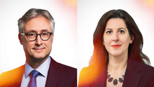 Luc Courtois, Partner, Head of Investment Funds and Yoanna Stefanova, Partner, Investment Funds at  NautaDutilh Avocats Luxembourg (Crédit: Maison Moderne)