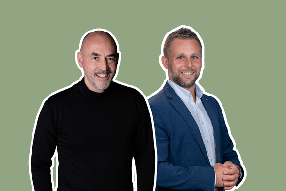 Olivier Baltus,  Technical Leader IBM  & Robby Melin, Sales Director, NSI Luxembourg  (Photo: Paperjam)