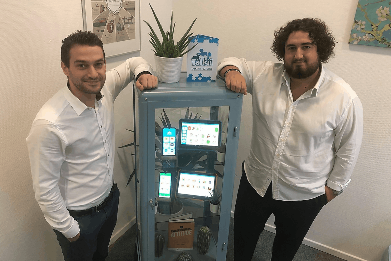 Gianluca Marinelli et  Alessio Weber , les deux fondateurs de  Sovi Solutions . (Photo: Sovi Solutions)