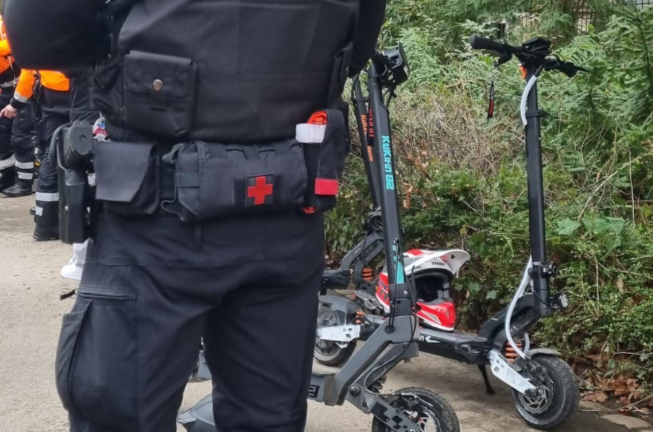 14 of the 15 scooters checked had been unbridled to travel faster than the 25km/h limit. Photo: Grand-Ducal police