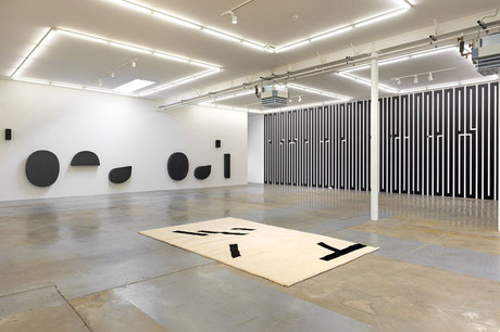 Vue de l’exposition «Mezzo Forte» de Tania Mouraud à la galerie Ceysson & Bénétière. (Photo: Rémi Villaggi)