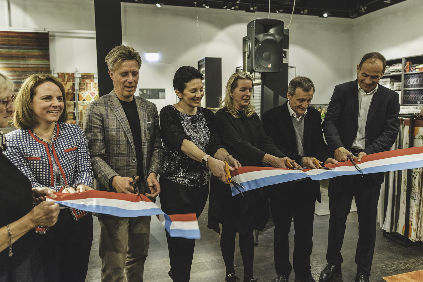 Inauguration de la nouvelle boutique Tapis Hertz. (Photo: Hertz)