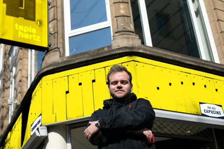 Après avoir repris le bail du bâtiment historique Tapis Hertz dans la Grand-Rue, Alexandre de Toffol (photo) et son frère Erik vont transformer les deux premiers étages en brasserie branchée dans les mois à venir... (Photo/design : Maison Moderne)