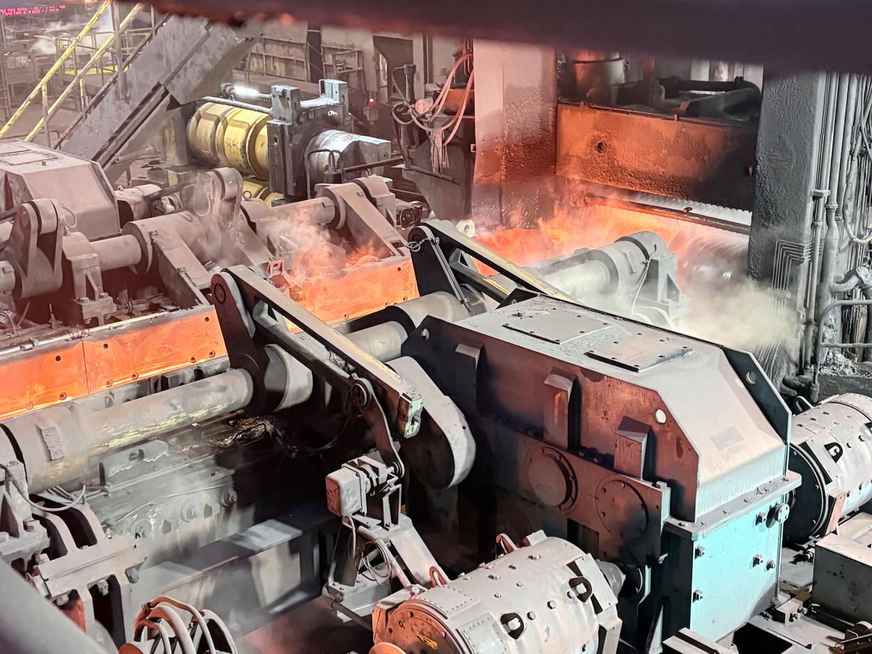 One of the rolling mills, the next location to be equipped, in 2026. The third phase of the project. (Photo: Paperjam)