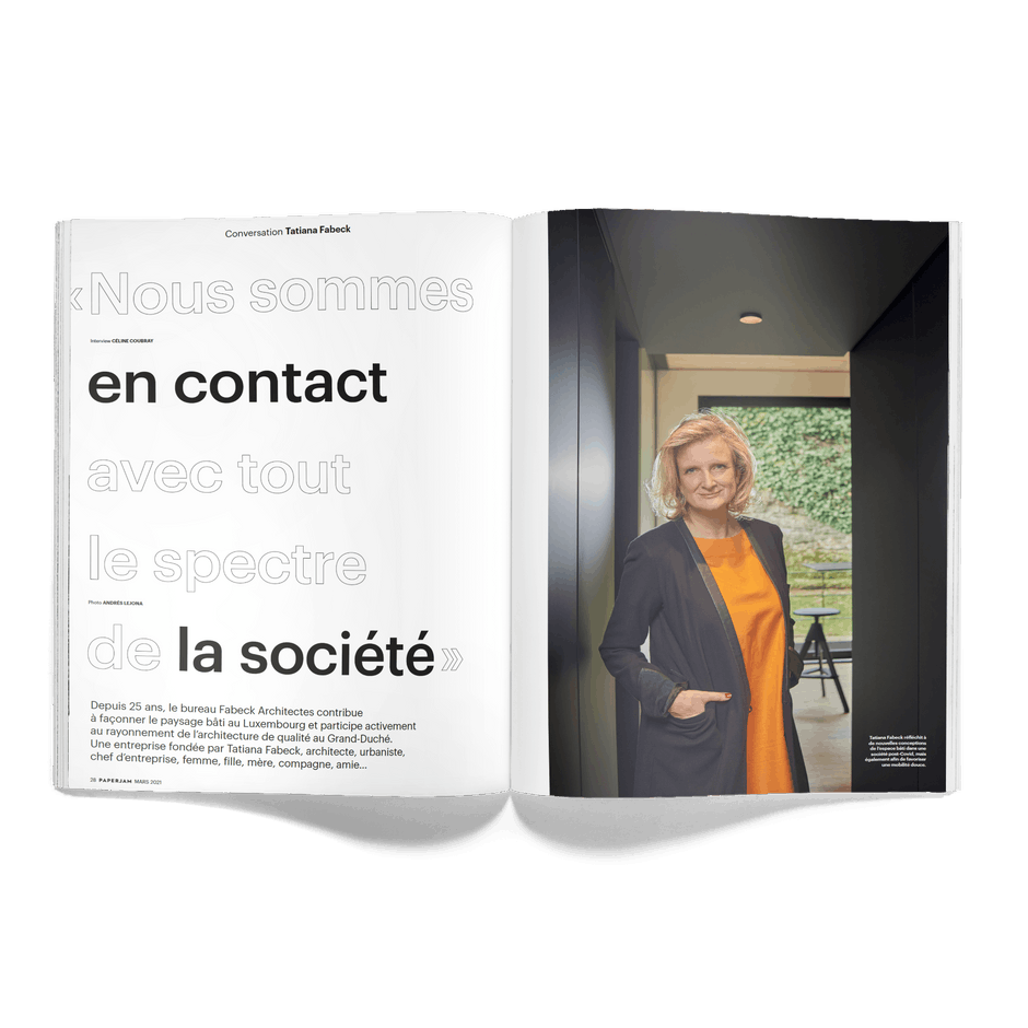 Interview avec Tatiana Fabeck, fondatrice de Fabeck Architectes. (Photo: Andrés Lejona/Maison Moderne)