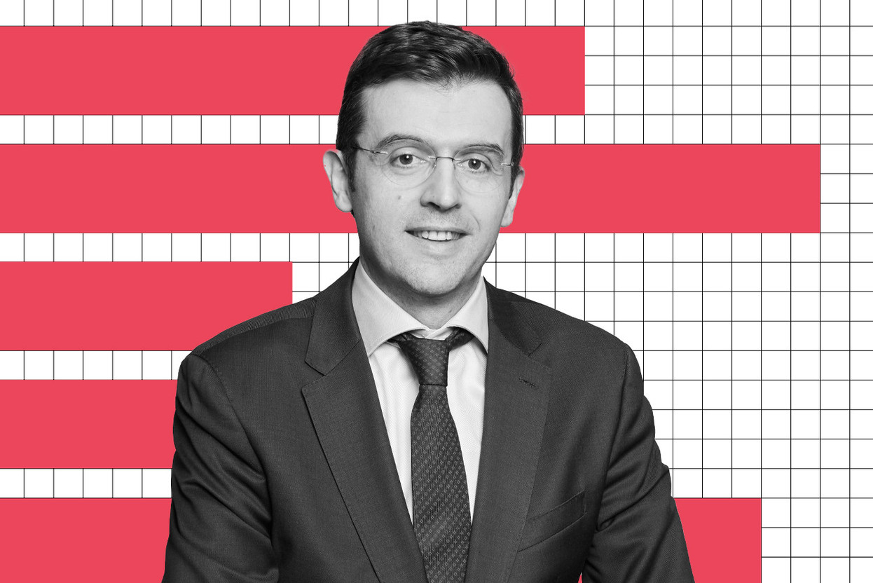 Damien Petit est directeur commercial banque privée à la Banque de Luxembourg. (Montage: Maison Moderne)