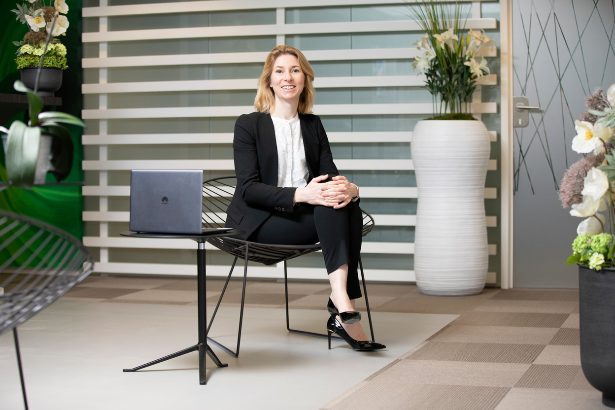 Dorothée de Nazelle, PR Manager, Huawei Luxembourg. Crédit: Maison Moderne