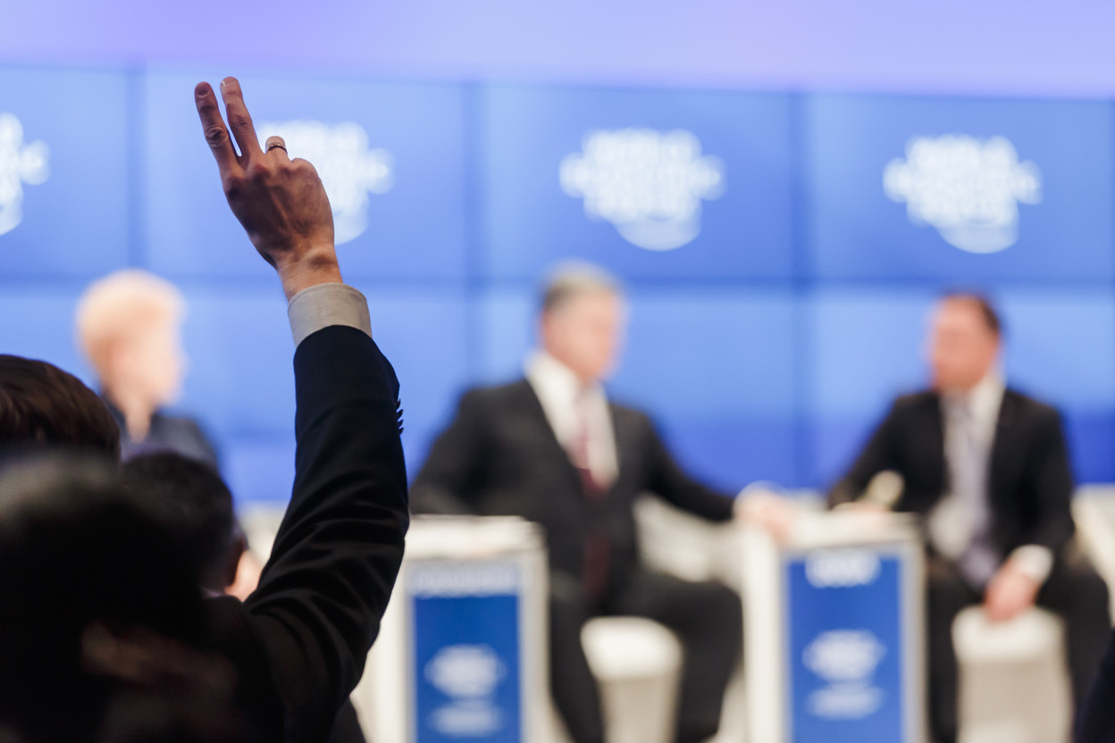 More than 300 conferences--200 of which will be broadcast live--will enliven these four days of debate and exchange. Photo: Shutterstock