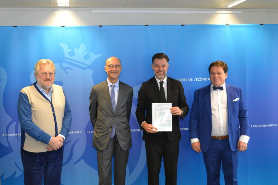 Drawn up within the framework EU related obligations, the report was presented to economy minister Franz Fayot (LSAP) before being submitted to the economic and social council and to the European Commission. Photo: Economy ministry
