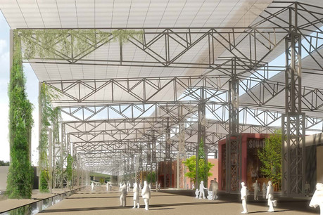 Le projet Neischmelz à Dudelange avec une surface de 36 hectares. (Image: Fonds du logement)