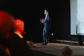 Ivan Badiarov (Badiarov Architects). Photo : Julian Pierrot / Paperjam