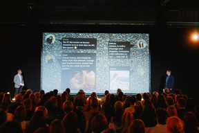 Antoine Bitaine and Philippe Bosch (Made Architecture). Photo : Julian Pierrot / Paperjam