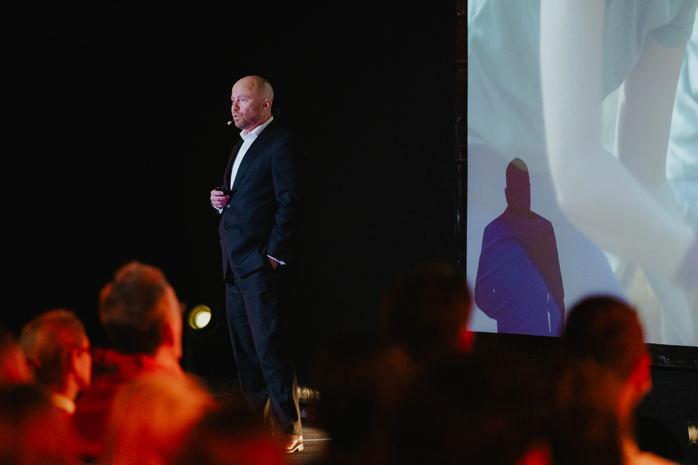 Michael Taelman (CBRE). Photo : Julian Pierrot / Paperjam