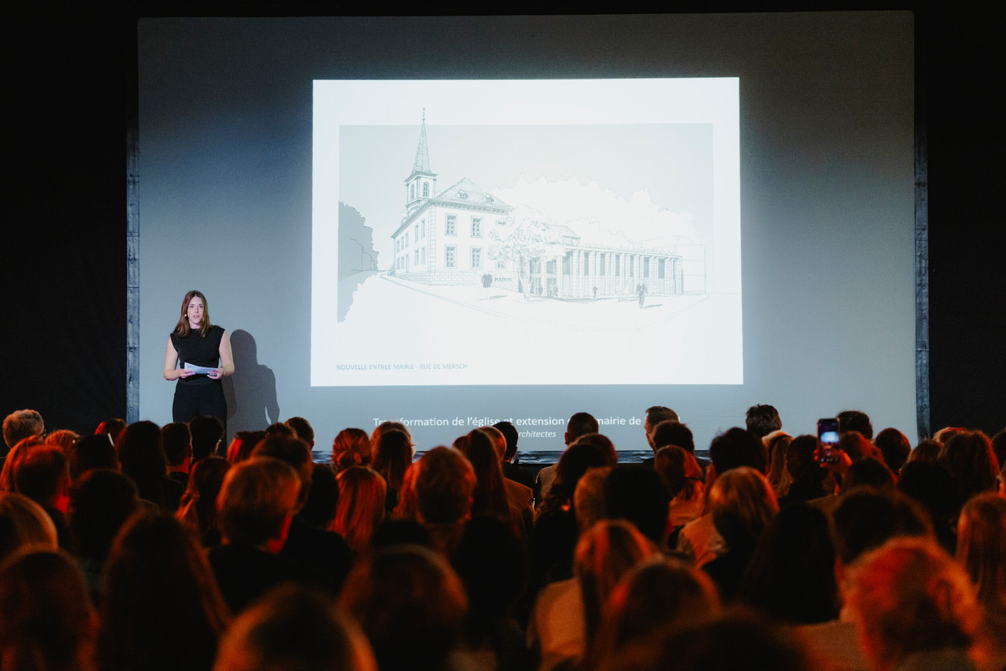 Alice Prum (M3 Architectes / YAA). Photo : Julian Pierrot / Paperjam