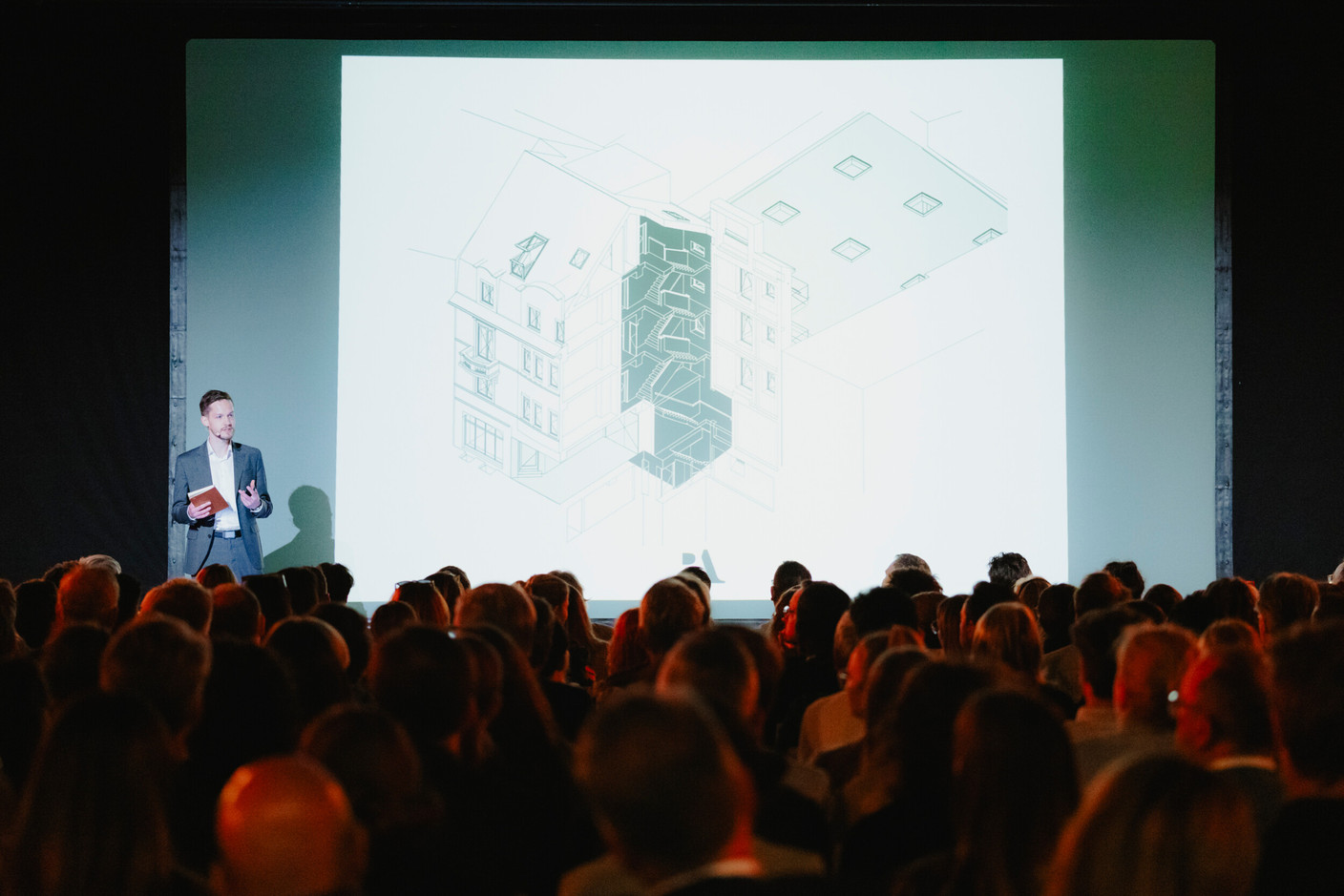 Ivan Badiarov (Badiarov Architects). Photo : Julian Pierrot / Paperjam