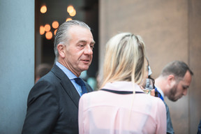 Bob Kneip of Kneip is pictured at Delano’s 10th anniversary party, 13 July 2021. Simon Verjus/Maison Moderne