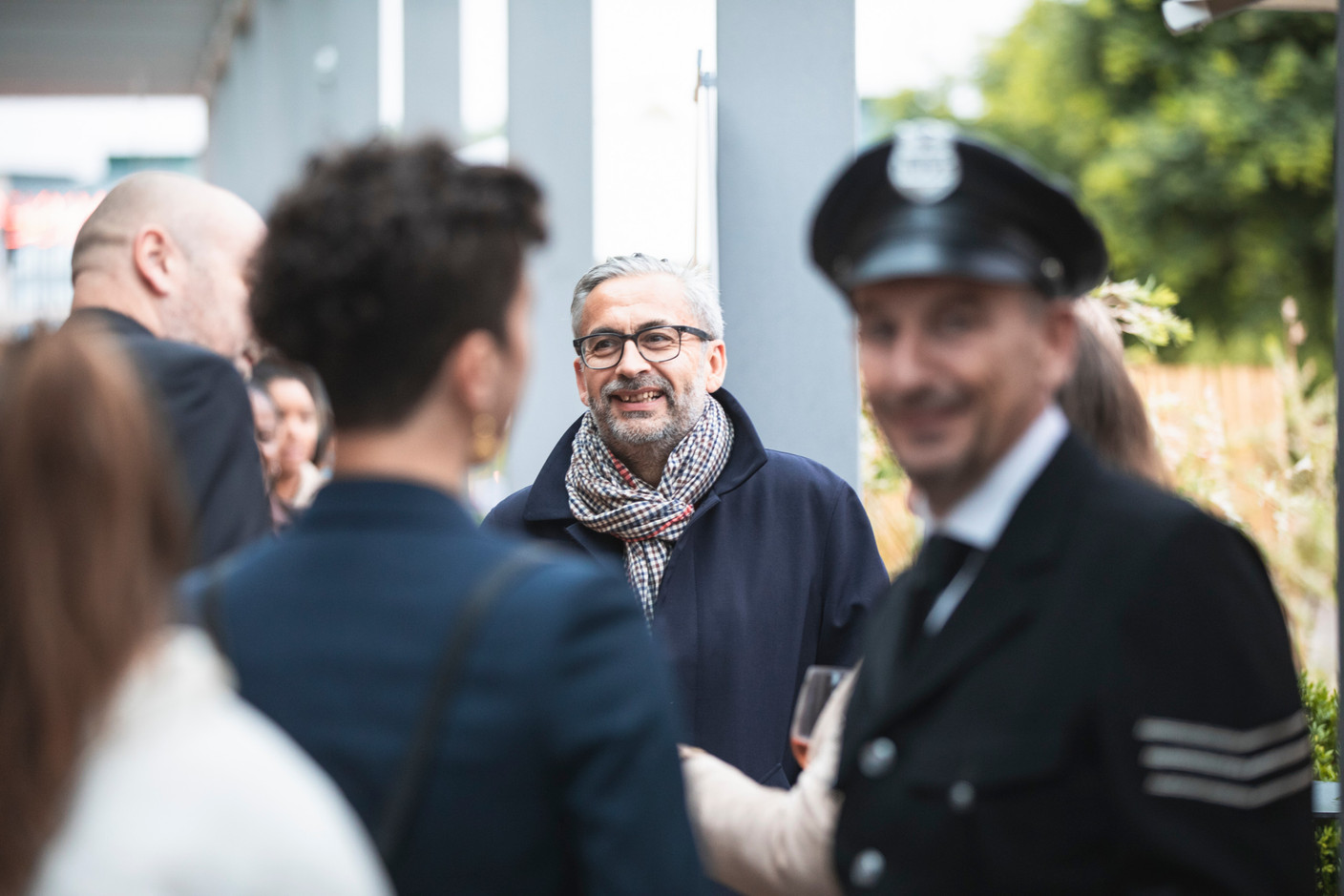 Mike Koedinger, founder and chairman of Maison Moderne, the company that publishes Delano, is seen during Delano’s 10th anniversary party, 13 July 2021. Simon Verjus/Maison Moderne