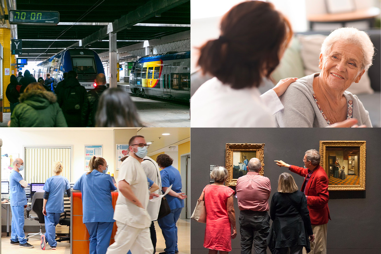 Cross-border commuters, volunteering, health and culture: these are just some of the issues that have taken a back seat in the run-up to the parliamentary elections. Photos: Romain Gamba/Maison Moderne/Shutterstock