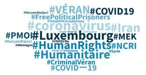 Les hashtags en français en vogue au Luxembourg depuis 24 heures. ((Crédit: Talkwalker))