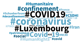 Les hashtags en vogue en français au Luxembourg depuis 24 heures. (Illustration: Talkwalker)