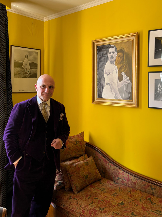 Pascal Zimmer has envisioned a highly disorienting “inside-out” space. Photo: Alix Bellac