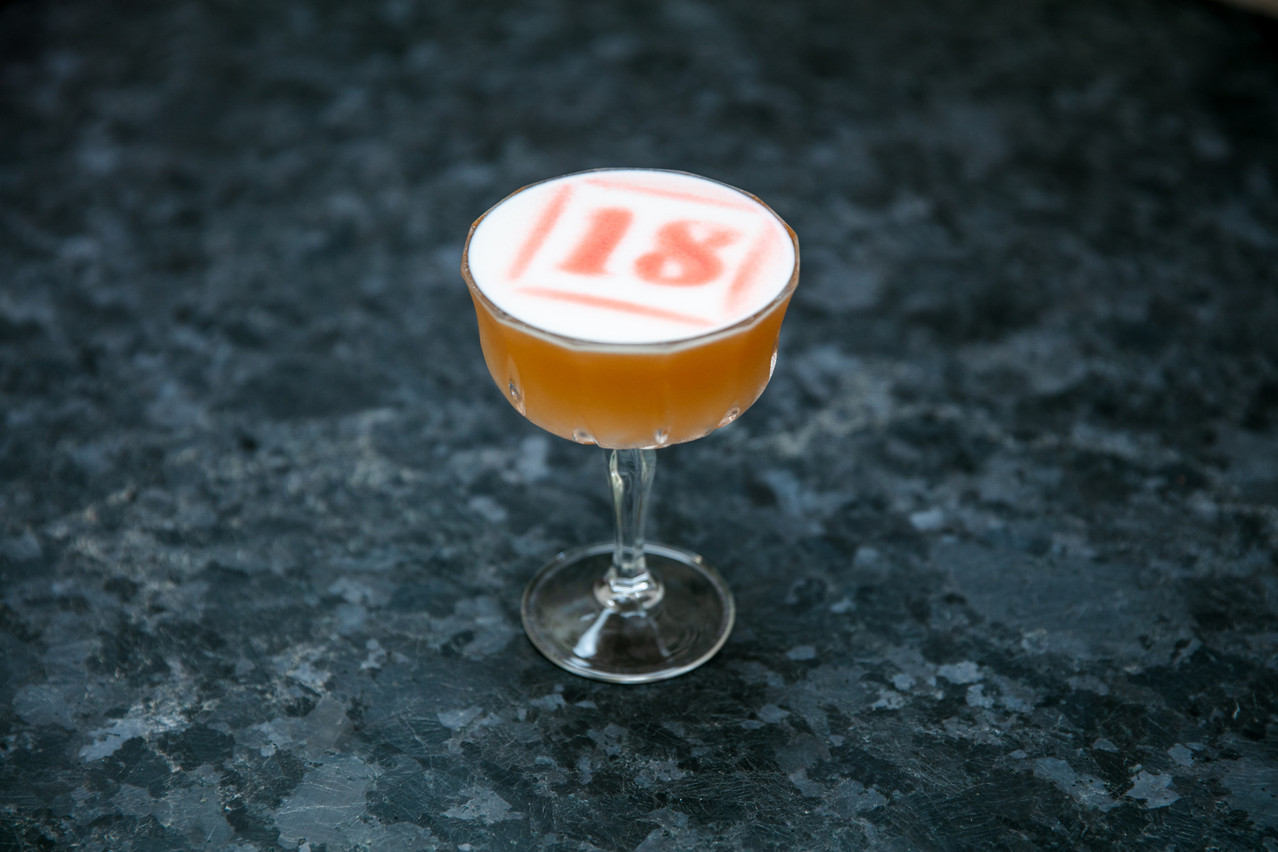 Le cocktail 1867 de Yolan Pinard, inspiré par le terroir luxembourgeois, mais aussi par les tropiques…  (Photo: Romain Gamba/Maison Moderne)