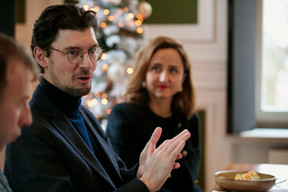 Philippe Pioffret (Les Ambassadeurs) at the TGIF Under 50 lunch, held at Tero House17, 20 December 2024. Photo: Studion Photography