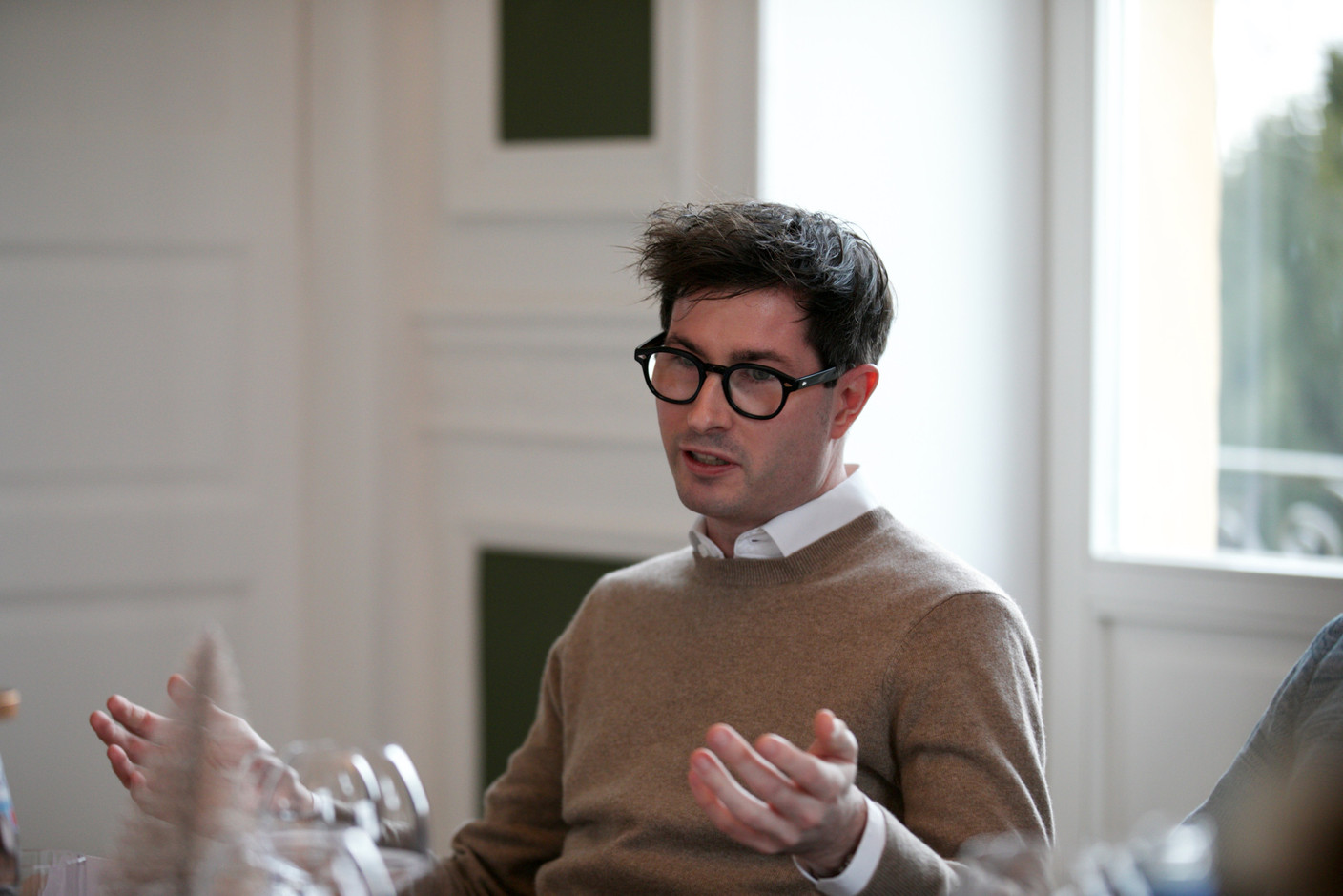 Bob Pleimling (Foyer) at the TGIF Under 50 lunch, held at Tero House17, 20 December 2024. Photo: Studion Photography