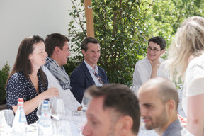 Sébastien Koren (Alpston) and Dominique Ottavi (Wise Business Experts). (Photo: Jan Hanrion/Paperjam)