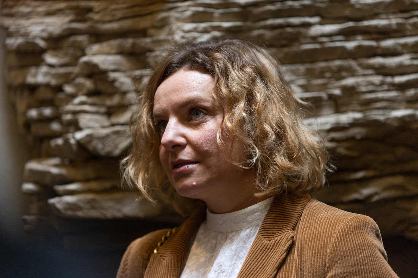 Justyna Karas (European Investment Bank) at the Thank God It’s Friday - HR Lunch, which was held at the Hôtel Le Place d’Armes, 7 February 2025. Photo: Eva Krins/Maison Moderne