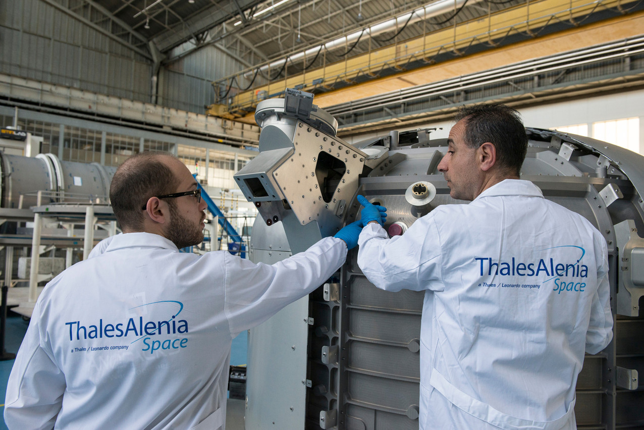 The digital twin developed by Thales Alenia Space will simulate the state of crops in the face of climate. Photo: Shutterstock