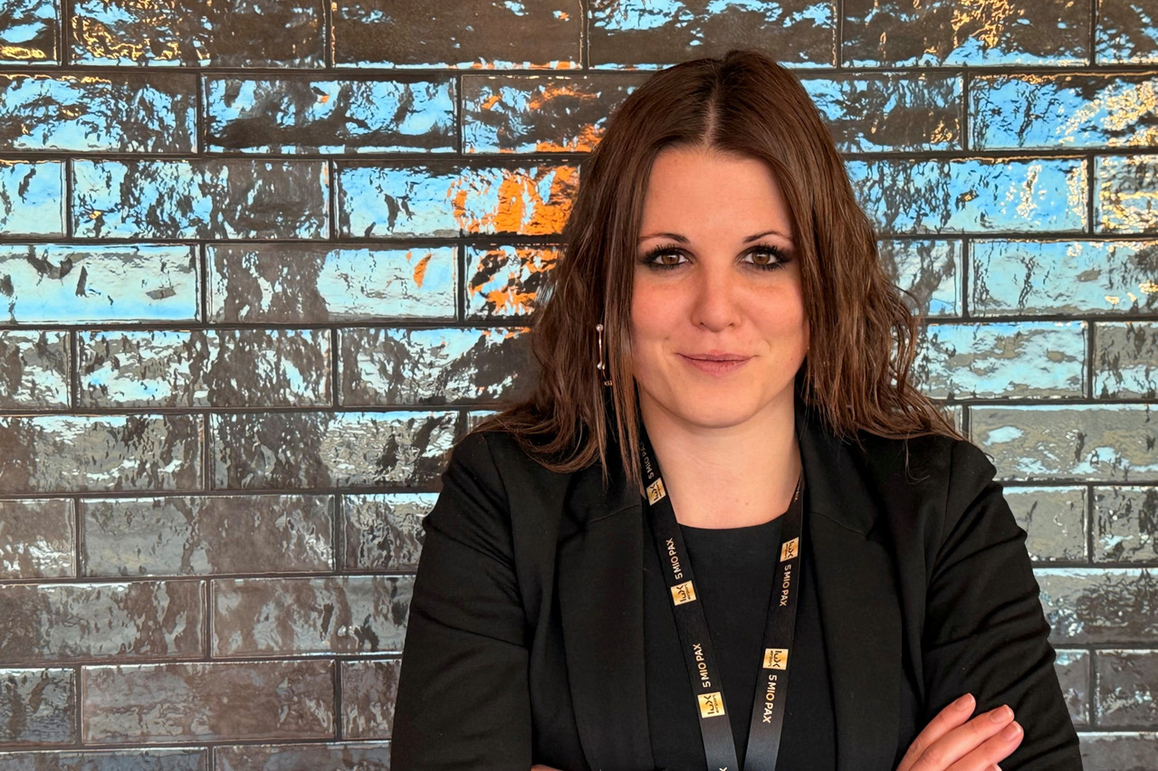 Margaux Cristini, general manager of Moxy Luxembourg Airport. Photo: Margaux Cristini