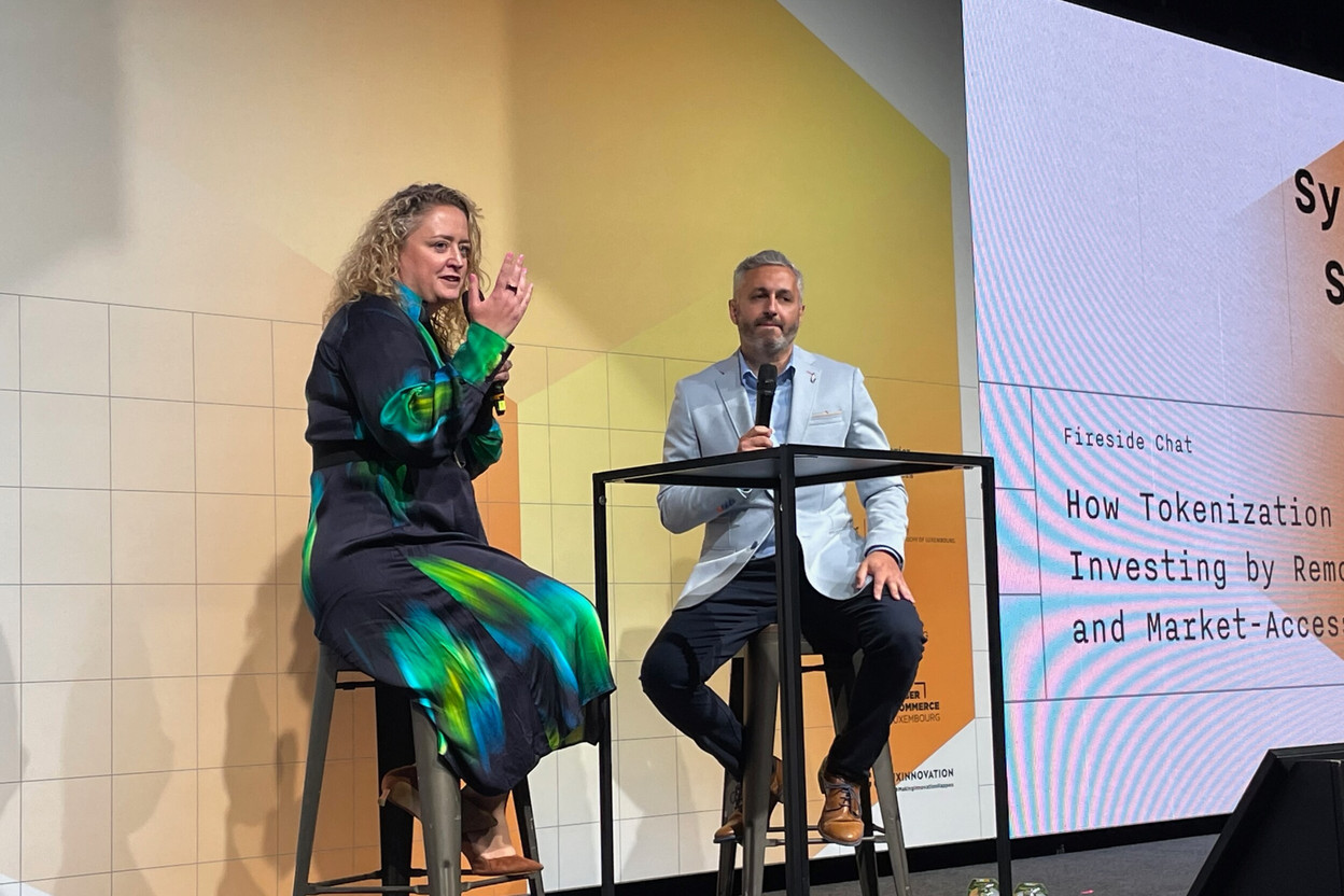 Traditional international transfers can incur fees as high as 6% and take several days to settle. Through blockchain technology, Robinhood facilitates instantaneous transfers with minimal fees, providing 24/7 liquidity that traditional banking systems cannot match, explained Nicola White, vice president, institutional crypto, general manager, Bitstamp, at Robinhood on 10 June 2026 at Nexus Luxembourg. Photo: Sylvain Barrette
